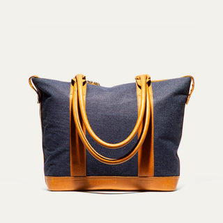 Twenty Four Seven Canvas & Leather Tote - Glamourous Grace
