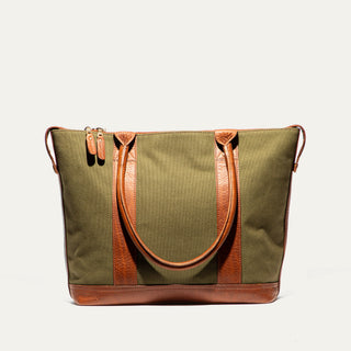 Twenty Four Seven Canvas & Leather Tote - Glamourous Grace