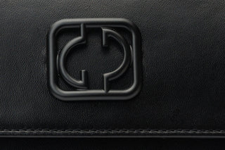 The Maneadero Black Leather Handbag