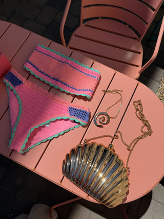 Shell Clutch Gold