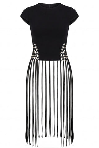 Leona fringe top
