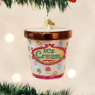 Ice Cream Carton Ornament