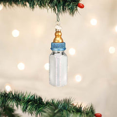 Boy Baby Bottle Ornament