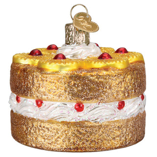 Pineapple Upside Down Cake Ornament