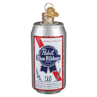 Pabst Blue Ribbon Beer Can Ornament