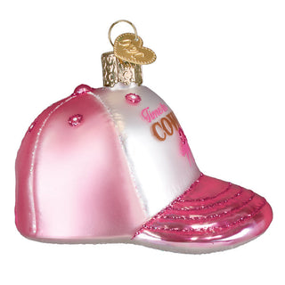 Cowgirl Trucker Cap Ornament