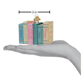 Jane Austen Books Ornament