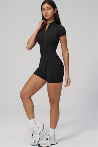 The Anew Zipper Romper