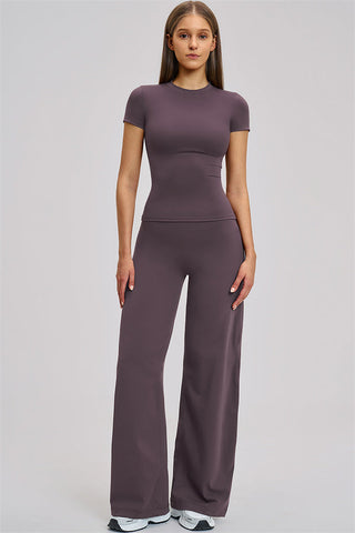 The Dynamic T-shirt Straight Leg Pants 2-Piece Set