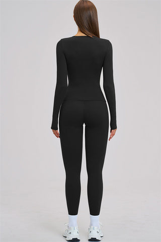 The Dynamic Long Sleeve T-shirt Leggings 2-Piece Set
