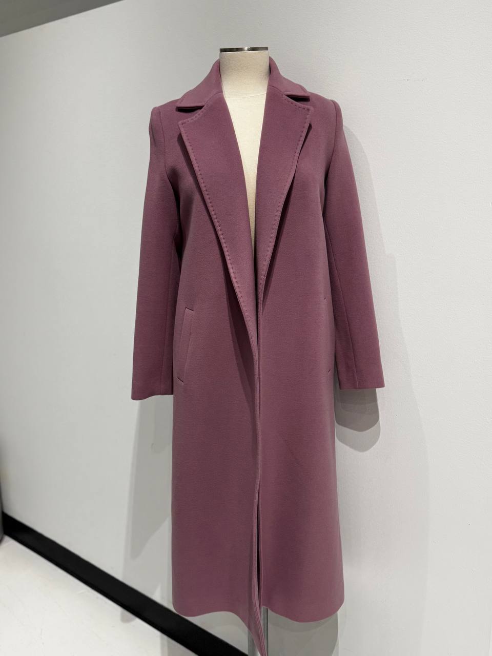 Harrington Classic Wraparound Overcoat in Rose