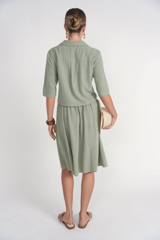 Vacay Skirt 23"- Green