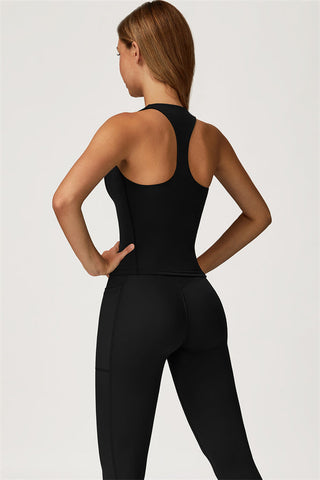 The Glacier Crop Tank Leggings 2-Piece Set