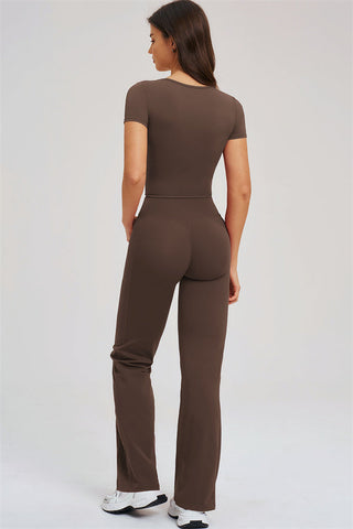 The Sizzle T-shirt Flared Leggings 2-Piece Set