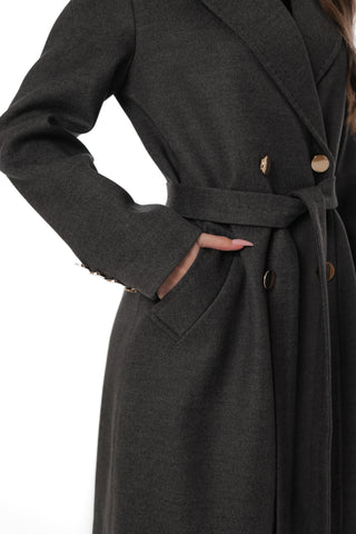 Atlas Tailored Cashmere Wool Coat