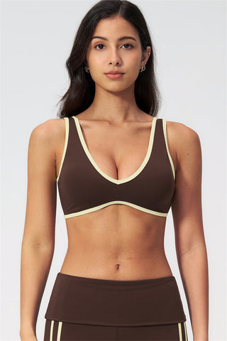 The Evoke Sports Bra Straight Leg Pants 2-Piece Set
