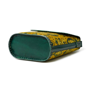 Vibrant Heritage Ajrakh Satchel - Glamourous Grace
