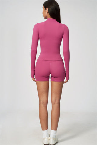 The Seraphine Jacket Sports Bra Shorts 3-Piece Set