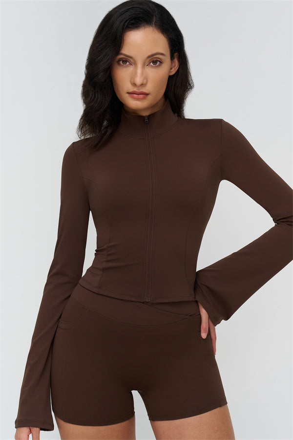 The BoldFit Jacket Shorts 2-Piece Set - Glamourous Grace