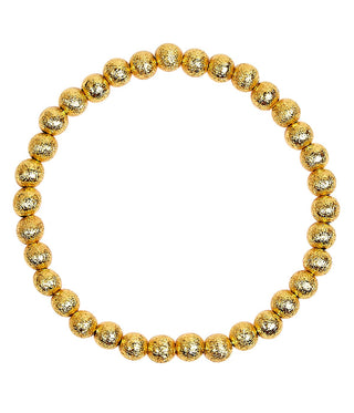 Georgia - Gold Beaded Bracelet - Glamourous Grace