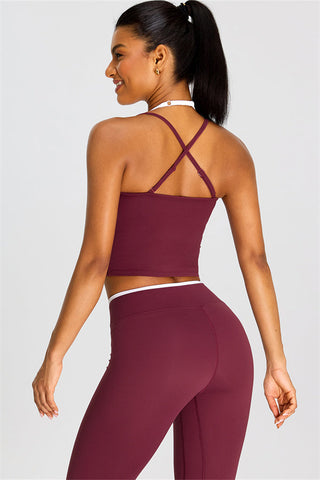 The Dwell Crop Top Leggings 2-Piece Set