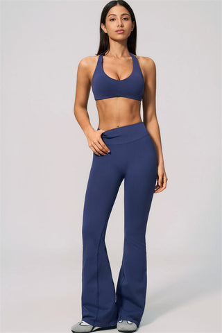 The Velvetine Flared Leggings