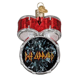 Def Leppard Drum Ornament