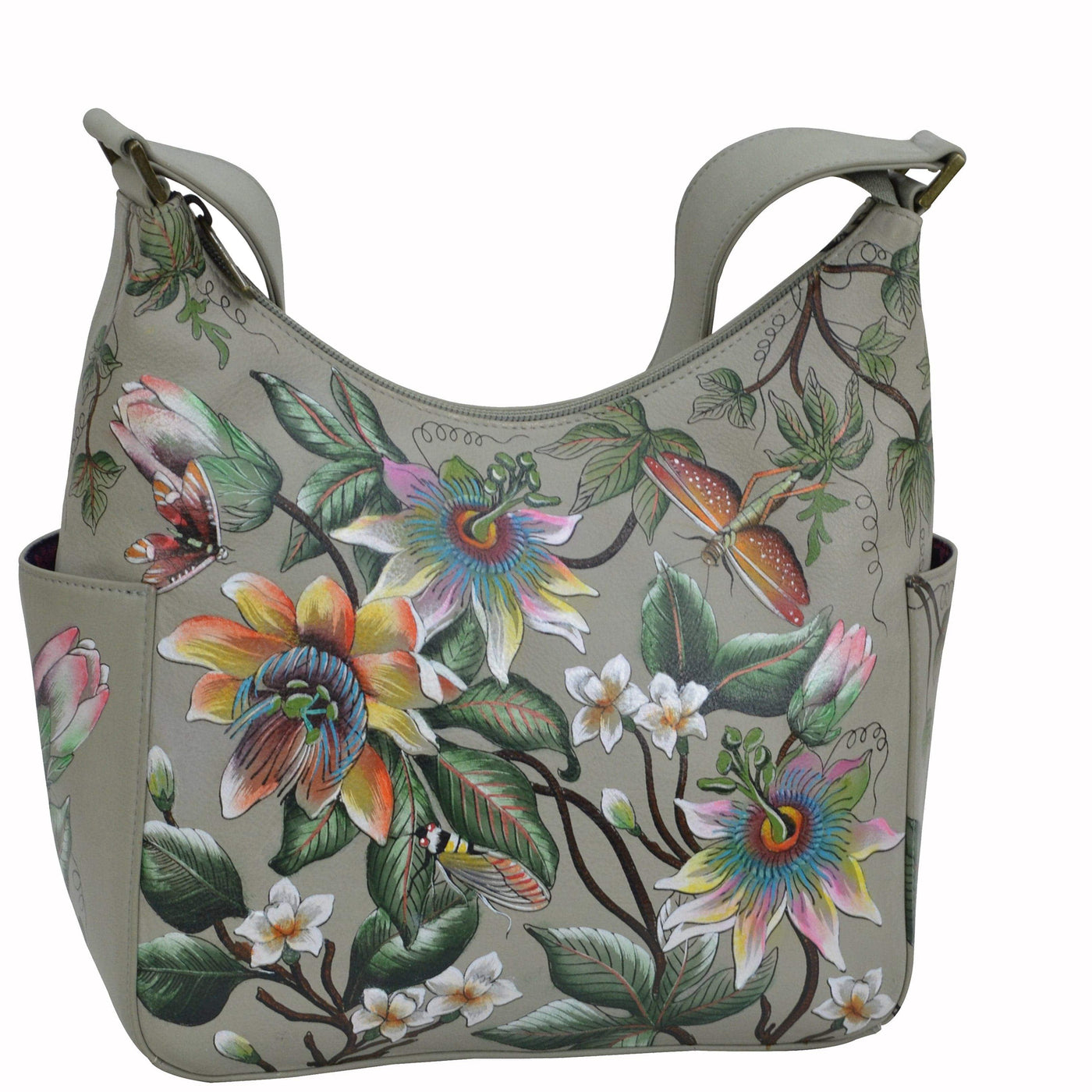Classic Hobo With Side Pockets - 382 - Glamourous Grace