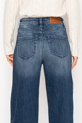 Tummy Control High Rise A-wide Jeans - Glamourous Grace