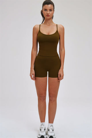 The Svelte Cross Back Tank Top