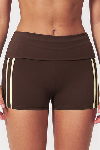 The Evoke Racerback Sports Bra Shorts 2-Piece Set