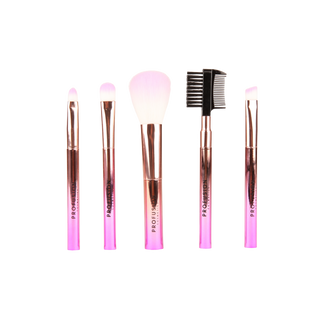 Crimson Mini Brushes – 5-Piece Mini Brush Set