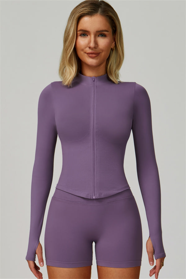 The Empower Jacket Shorts 2-Piece Set - Glamourous Grace