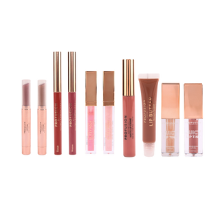Crimson Festive Lips – 10-Piece Lip Collection
