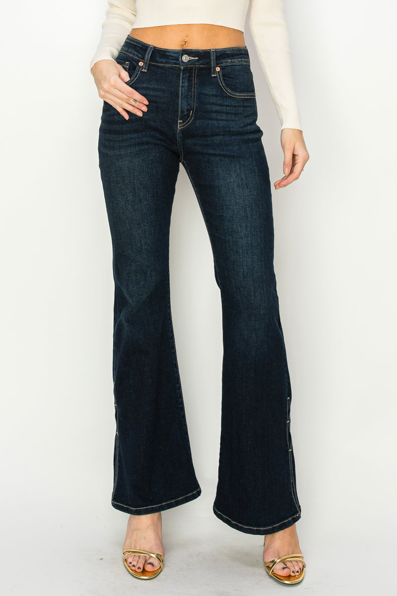 High Rise Flare Jeans - Glamourous Grace