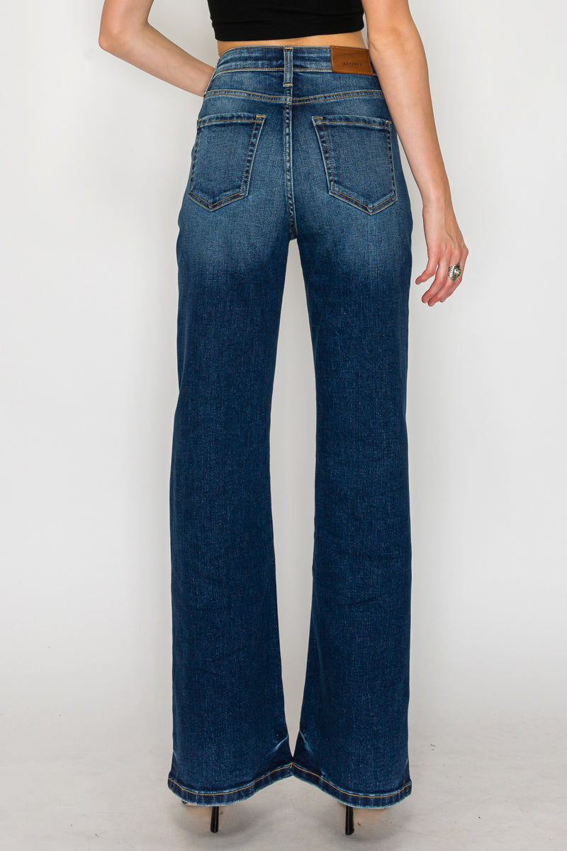 Leilani Tummy Control High Rise Holly Flare Jeans - Glamourous Grace