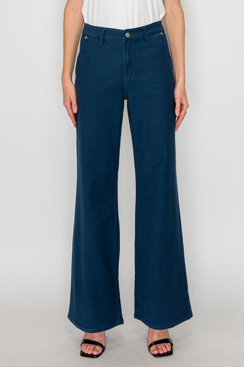 Anastasia Tummy Control High Rise Wide Flare Jeans - Glamourous Grace