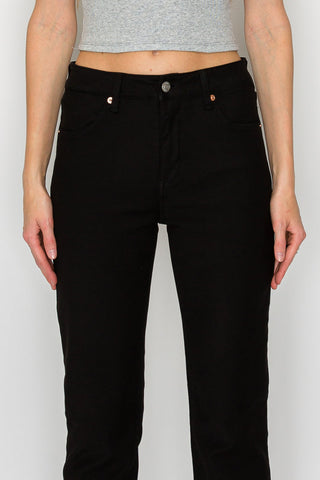 Alessandra Tummy Control High Rise Ankle Slim Straight Jeans