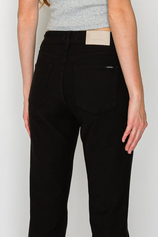 Alessandra Tummy Control High Rise Ankle Slim Straight Jeans