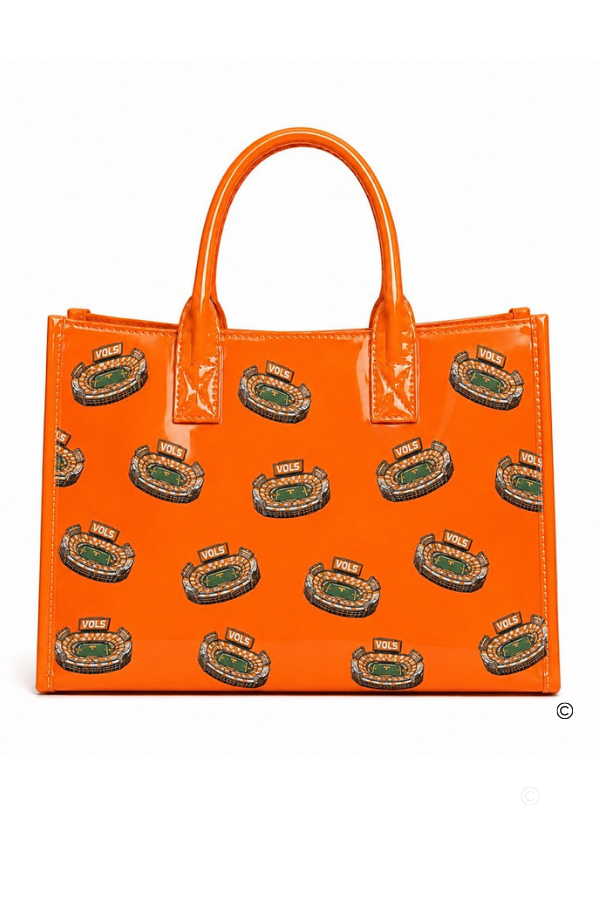 SC - ETA 9/30-10/14 Saturday in Knoxville Vinyl Tote© - Glamourous Grace