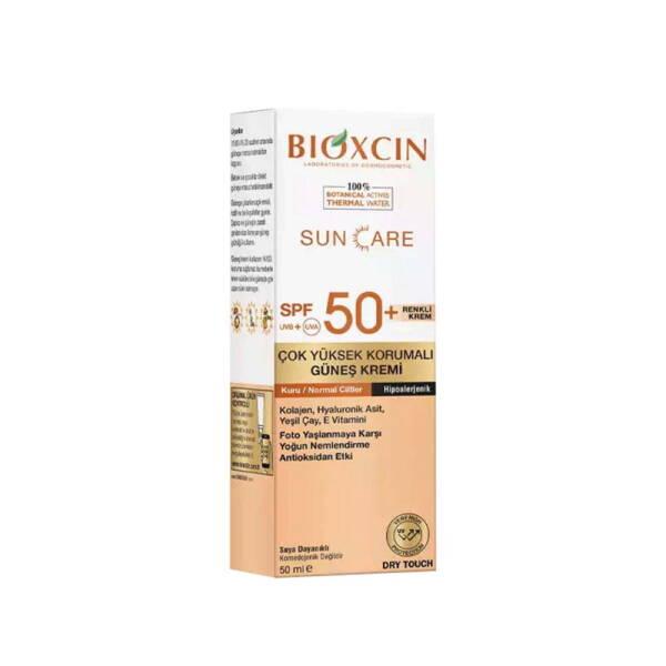 Bioxcin SPF50+ Tinted Sunscreen for Dry & Normal Skin - 50ml - Glamourous Grace