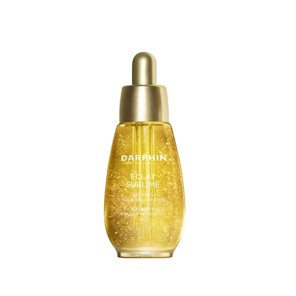Darphin Luxury Face Oil - Eclat Sublime 8 Flower Golden Nectar for Nourished, Hydrated Skin - Glamourous Grace