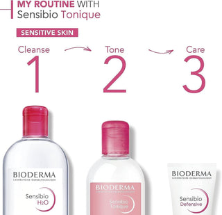 Bioderma Sensibio H2O Micellar Makeup Remover for Sensitive Skin - Gentle, Dermatologically Tested, 16.91 fl oz - Glamourous Grace
