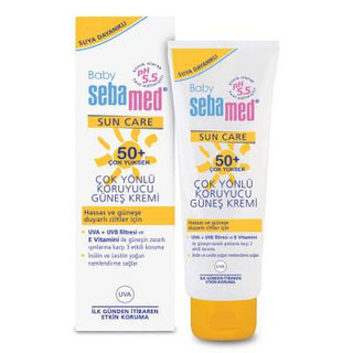 Sebamed Baby SPF50 Sunscreen Cream 75ml - Hypoallergenic, Water-Resistant, and Gentle on Sensitive Baby Skin - Glamourous Grace
