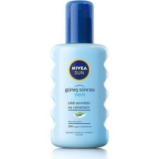 Nivea After Sun Aloe Vera Cooling Moisturizing Spray - Sunburn Relief, Hydrates & Soothes Sun-Exposed Skin (6.76 fl oz)