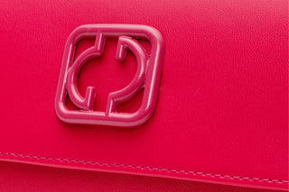 The Maneadero Fuchsia Leather Handbag