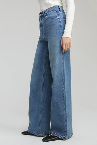 Angeles High Rise Baggy Jeans HJ103 - Glamourous Grace