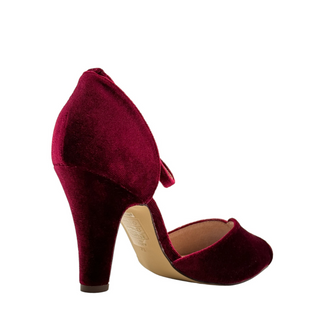 Lola Velvet Heels - Glamourous Grace