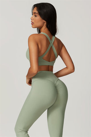 The Isabella Sports Bra Flares 2-Piece Set