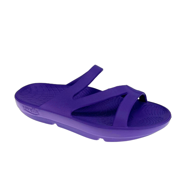 Sovella Active Recovery Sandals Women's PF Slide Purple - Glamourous Grace